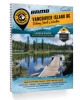 Vancouver Island BC Fishing Map Book showing lakes, rivers, and bathymetry. Detailed fishing maps of Vancouver Island with access roads and docks. - Image 1 of 0