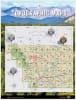 Southern Alberta Backroad Mapbook cover showing topographic map guide for Kananaskis, Waterton, Drumheller, and Calgary outdoor recreation. - Image 2 of 0