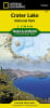 Crater Lake National Park Trail & Road map.  This two-sided map includes Mazama Village, Crater Lake National Park in its entirety, portions of Umpqua National Forest, Rogue River National Forest, Winema National Forest, and Sky Lakes Wilderness, and Moun - Image 1 of 0