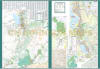 Utah and Nevada state road map featuring Las Vegas Strip, Salt Lake City, and National Park insets. - Image 3 of 0