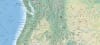 Explore the continent with our 104x109 physical wall map of North America. Features detailed shaded relief, color-coded biomes, and all elevations/depths in metres (Metric). Perfect for classrooms and offices. - Image 2 of 0
