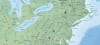 Explore the continent with our 104x109 physical wall map of North America. Features detailed shaded relief, color-coded biomes, and all elevations/depths in metres (Metric). Perfect for classrooms and offices. - Image 3 of 0