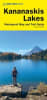 Gem Trek Kananaskis Lakes waterproof trail map featuring 25-metre contour lines, Peter Lougheed Provincial Park hiking routes, and a 1:25,000 scale lake inset. - Image 1 of 0