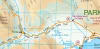 Gem Trek Kananaskis Lakes waterproof trail map featuring 25-metre contour lines, Peter Lougheed Provincial Park hiking routes, and a 1:25,000 scale lake inset. - Image 4 of 0