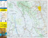 Gem Treks 1:840,000 Southwest Alberta and Southeast British Columbia Map is designed for visitors looking to explore the regions east and west of the Canadian Rockies, including the Kootenays of British Columbia, the Alberta foothills, and west-central A - Image 2 of 0