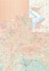 Double-sided ITMB travel map of Laos, showing northern coverage from Vientiane to the Chinese border and southern Laos, detailing roads, railway lines, and border crossings. Close-up of the Laos map showing the detailed inset of the UNESCO World Heritage - Image 3 of 0