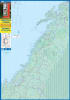 Road map of Northern and Central Norway showing the route from Trondheim to Nordkapp and the Arctic Circle. - Image 2 of 0