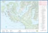 Double-sided ITMB map for Tofino & Southern Vancouver Island. Features topo map of Pacific Rim Park & road map of Victoria, Cowichan Valley, and ferry routes. - Image 3 of 0