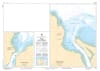 CHS Chart 3895 - Official Canadian Nautical Chart featuring harbor plans for the Dixon Entrance, including detailed mapping of Brundige Inlet and Aliford Bay. - Image 1 of 0