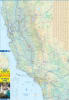 USA Pacific Coast Road Map featuring Highway 101 and I-5 from Washington to California, including Seattle, San Francisco, and Los Angeles. - Image 2 of 0