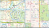 Japan waterproof travel and road reference map showing Shinkansen rail lines, highway networks, and city insets at 1:1,000,000 scale. - Image 4 of 0