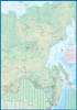 The definitive travel reference map for the Kamchatka Peninsula and Far East Russia. Detailed terrain, volcano locations, limited road networks, and key settlements across this vast, remote region. Essential for extreme adventure and research travel. - Image 4 of 0