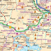 Waterproof Tibet travel map by ITMB featuring Himalayan mountain topography, the Lhasa-Kathmandu highway, and a Lhasa city street inset. - Image 2 of 0