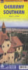 Southern Germany Travel & Road Map. The area of coverage is from Koln (Cologne) in the north to the Swiss and Austrian borders in the south and east, and from the Rhine River in the west to Passau in the east. There is very little space left over to show - Image 1 of 0