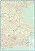 Southern Germany Travel & Road Map. The area of coverage is from Koln (Cologne) in the north to the Swiss and Austrian borders in the south and east, and from the Rhine River in the west to Passau in the east. There is very little space left over to show - Image 3 of 0