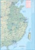 ITMB Shanghai and China South East travel reference map featuring 1:16,000 scale city streets and the southeastern provincial transit network. - Image 3 of 0