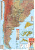 Explore Southern South America with this comprehensive Zagier &y Urruty road map (1:4,000,000). Covers all of Argentina, Chile, Bolivia, Paraguay, & Uruguay, featuring road distances, National Parks, and special detail maps for the Falklands (Malvinas) Is - Image 2 of 0