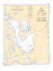 Official nautical chart 6021 showing detailed depth soundings, navigation channels, and island features for Lake Muskoka, Ontario. - Image 1 of 0
