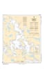 Official nautical chart 6022 showing depth soundings, navigation channels, and island topography for Lake Rosseau and Lake Joseph in Muskoka. - Image 1 of 0