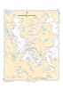 Official nautical chart 6022 showing depth soundings, navigation channels, and island topography for Lake Rosseau and Lake Joseph in Muskoka. - Image 2 of 0