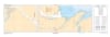 Official nautical chart 6100 featuring four detailed maps of Lac Saint-Jean, Quebec, including depth soundings and harbour plans for Roberval and Alma. - Image 2 of 0