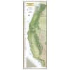 Pacific Crest Trail USA Wall Map - National Geographic. National Geographic's map of the Pacific Crest Trail is ideal for fans and hikers of this magnificent National Scenic Trail. It makes a great planning tool or as reference to track progress on the 2, - Image 1 of 0