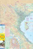 Double-sided waterproof road map of Vietnam showing topography, highways, and major tourist cities from North to South. - Image 2 of 0