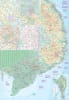 Double-sided waterproof road map of Vietnam showing topography, highways, and major tourist cities from North to South. - Image 3 of 0