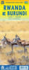 Explore Rwanda & Burundi with Confidence: Easy-to-Read Road Map for African Adventures. Navigate the unique landscapes of Rwanda and Burundi with this user-friendly travel map. Key features are easy-to-read design: Clear typography and five levels of road - Image 1 of 0