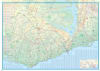 Ghana Africa travel & road map. This is an excellent map of Ghana both in appearance and its great detail. It has very nice topographical shading, an inset maps of Kumasi, and Accra. It includes a very handy index of place names. Also included is a great - Image 3 of 0