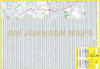 Louisville Kentucky street map showing Jefferson County neighborhoods, Southern Indiana, and Churchill Downs landmarks. - Image 3 of 0