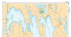 Official CHS 6506 nautical chart for the northern portion of Lake Manitoba showing bathymetric depths, NAD83 coordinates, and navigational markers. - Image 1 of 0