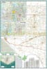 Easy-to-read large print road map of Texas, showcasing interstate highways, state parks, and county boundaries on durable water-resistant paper. - Image 2 of 0