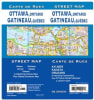 Detailed street map of Ottawa and Gatineau featuring Kanata, Orleans, and a downtown Ottawa city centre insert. - Image 1 of 0