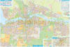 Detailed street map of Ottawa and Gatineau featuring Kanata, Orleans, and a downtown Ottawa city centre insert. - Image 3 of 0