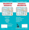 Sarasota and Bradenton city street map showing Manatee County, Anna Maria Island, and Longboat Key landmarks. - Image 1 of 0