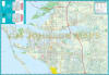 Sarasota and Bradenton city street map showing Manatee County, Anna Maria Island, and Longboat Key landmarks. - Image 2 of 0