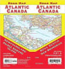 Detailed folding road map of Atlantic Canada and the Maritime Provinces with points of interest - Image 1 of 0