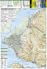 Chugach State Park Trail Map Anchorage, Alaska. This map features key points of interest including the Eklutna Lake and Campbell Tract recreation areas, Eagle River Nature Center, the Seward Highway Scenic Byway, and a section of the Iditarod National His - Image 2 of 0