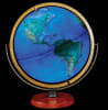 Bring the world to life with the official National Geographic Nicollet 16-inch Desktop Globe. This sturdy illuminated globe is a perfect blend of modern technology and classic design, making it a powerful tool for home, office, and classroom alike. Featur - Image 2 of 0