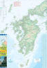 Front cover of Japan West and Kyushu Travel Map featuring regional highlights and travel mapping. - Image 3 of 0