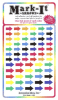 Stickers - Assorted Arrows - 134 per package. Assorted arrow stickers in a variety of colours. There are 134 dots per package. They are self adhesive, peel off markers that are great for maps, reports and special projects. - Image 5 of 0