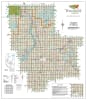 Westlock County Landowner Map - County 92. County and Municipal District (MD) maps show surface land ownership with each 1/4 section labeled with the owners name. Also shown by color are these land types - Crown (government), Freehold (private) and Crown - Image 1 of 0