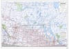 Master the geography of Western Canada with the Prairie Provinces NTS Base Map (1:2,000,000). Features NTS grids, township layers, highways, and parks across AB, SK, and MB. The essential reference for 2026 regional planning. - Image 1 of 0