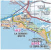 IGN Top 100 (D30) Gard travel map featuring NÃ®mes, AlÃ¨s, Pont du Gard, Aigues-Mortes, and GR hiking trails. - Image 4 of 0