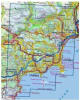 IGN TOP 25 map 3643 ET of Cannes and Grasse featuring detailed hiking trails, the French Riviera coastline, and Mediterranean contour lines. - Image 2 of 0