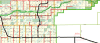Saddle Hills Municipal District Landownership map  - MD20. County and Municipal District (MD) maps show surface land ownership with each 1/4 section labeled with the owners name. Also shown by color are these land types - Crown (government), Freehold (pri - Image 2 of 0