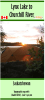 TNM167 canoe map showing detailed topographic routes, portages, and campsites from Lynx Lake to the Churchill River in Northern Saskatchewan. - Image 1 of 0