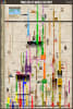 A 24x36 inch World History timeline wall chart displaying global empires and civilizations from 3000 BCE to the present side by side. - Image 1 of 0