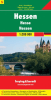 Hessen Germany Travel & Road Map. Freytag & Berndt road maps are available for many countries and regions worldwide. In addition to the clear design, and shaded relief these road maps have a lot of additional information such as roads, sights, camping sit - Image 1 of 0